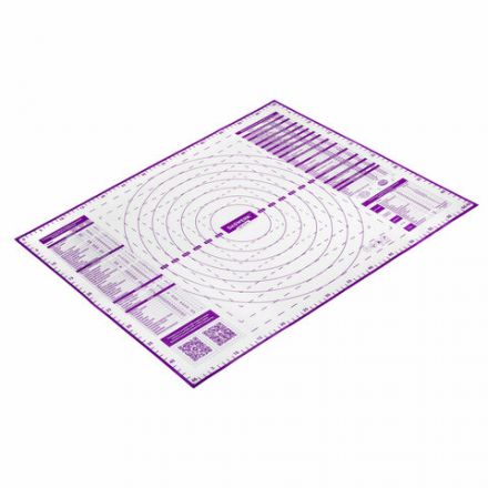 Коврики силиконовые для выпечки 4 в 1: Коврики 30х40 см / 46х66 см, Нож 24 см, Скалка, DASWERK (ДАСВЕРК), 608429