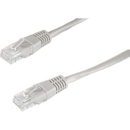 Патч-корд BigTech OPCC005 UTP CCA кат.5e/5м/литой/многожильный (серый)