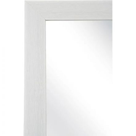 Зеркало МГЛ_настенное Комус Мебель НБ56(400x600) багет ПЛС белый
