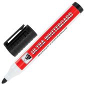 Маркер стираемый для белой доски ЧЕРНЫЙ, BRAUBERG "ULTRA WHITEBOARD MARKER", 3 мм, с клипом, 152634
