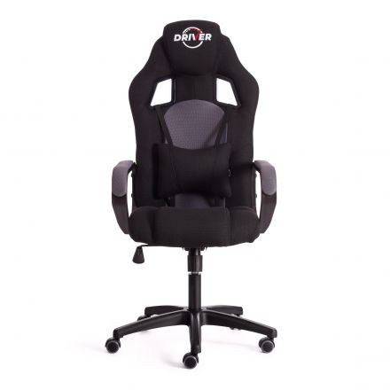 Кресло Tetchair DRIVER (22), ткань, черный/серый, 2603/TW-12 Кресло Tetchair DRIVER (22), ткань, черный/серый, 2603/TW-12