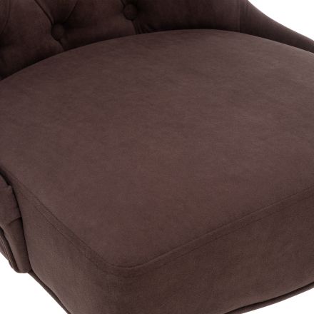Стул Leset Один Шоколадный, Ткань Велюр