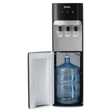 Кулер для воды AEL LD-AEL-808a, напольный, НАГРЕВ/ОХЛАЖДЕНИЕ ЭЛЕКТРОННОЕ, бутыль снизу, 472