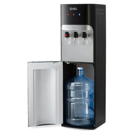 Кулер для воды AEL LD-AEL-808a, напольный, НАГРЕВ/ОХЛАЖДЕНИЕ ЭЛЕКТРОННОЕ, бутыль снизу, 472