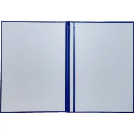 Папка адресная КОНКОРД, синий, А4