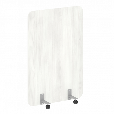 R-line Перегородка на металлических опорах, на роликах DP.R-100-150 Снежная патина/Серый металл 1000*18*1500 R-line Перегородка на металлических опорах, на роликах DP.R-100-150 Снежная патина/Серый металл 1000*18*1500