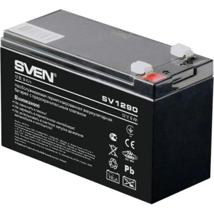 Батарея для ИБП SVEN SV 1290 (12V/9Ah) (SV-0222009) Батарея для ИБП SVEN SV 1290 (12V/9Ah) (SV-0222009)