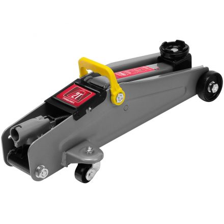 Домкрат гидрав подкатной, 2т, 135-385 мм, в пласт. Кейсе Matrix 51028