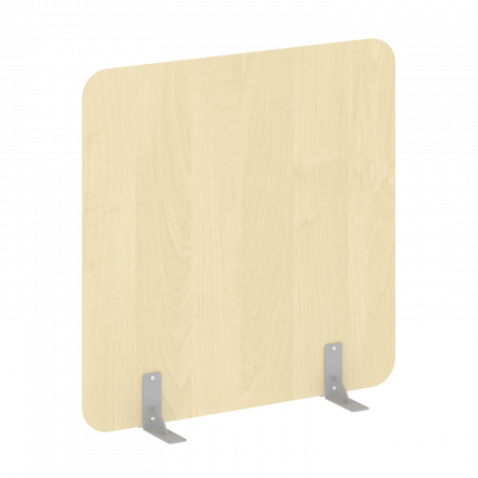 R-line Перегородки на металлических опорах на фетровых подпятниках DP.F-120-120 Клён/Серый металл 1200*18*1200