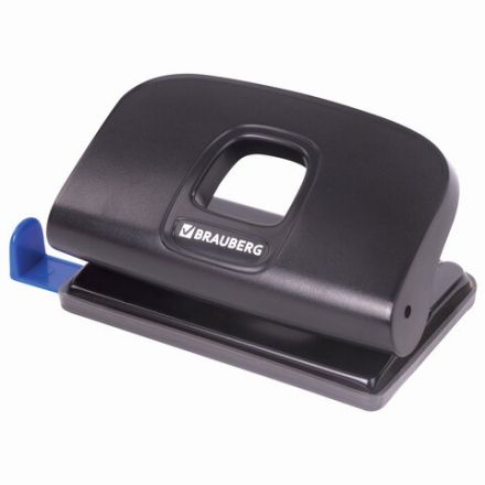 Дырокол BRAUBERG "Extra", до 10 листов, черный, 229090 Дырокол BRAUBERG "Extra", до 10 листов, черный, 229090