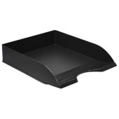 Лоток горизонтальный для бумаг BRAUBERG ORIGINAL, 315х250х60 мм, черный, 238104