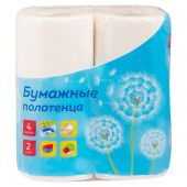 Полотенца бумажные в рулонах OfficeClean, 2-слойные, 11,6м/рул., тиснение, белые, 4шт. Полотенца бумажные в рулонах OfficeClean, 2-слойные, 11,6м/рул., тиснение, белые, 4шт.