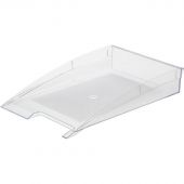 Лоток для бумаг горизонтальный Attache City прозрачный