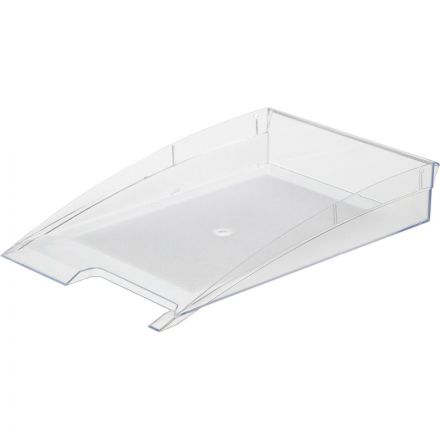 Лоток для бумаг горизонтальный Attache City прозрачный