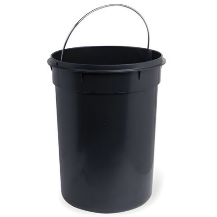 Ведро мусорное с педалью 20 литров "Classic", ЗЕРКАЛЬНОЕ, нержавеющая сталь, со съемным внутренним ведром, LAIMA, 232262