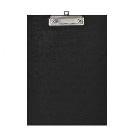Папка-планшет Attache A4 картонная черная без крышки