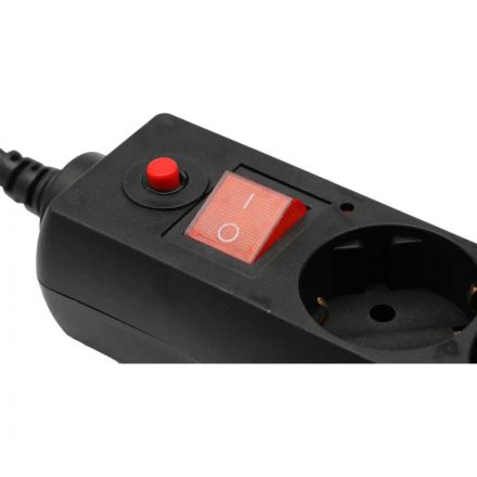 Сетевой фильтр Buro 600SH-16-5-B 5м (6 розеток) черный