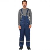 Полукомбинезон рабочий зимний з32-ПК син смесовая (р.44-46) 158-164