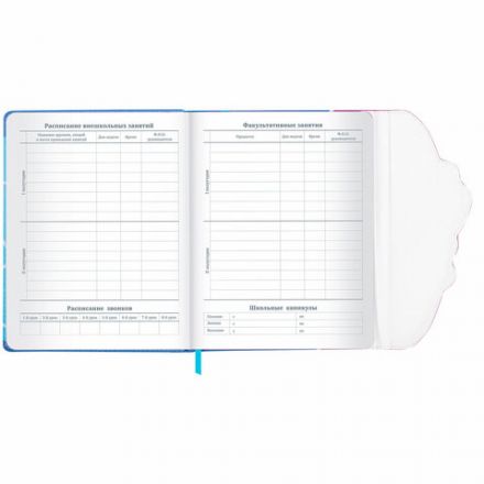 Дневник 1-11 класс 48 л., кожзам (твердая), магнитный клапан, ЮНЛАНДИЯ, "Девочка и котики", 106928