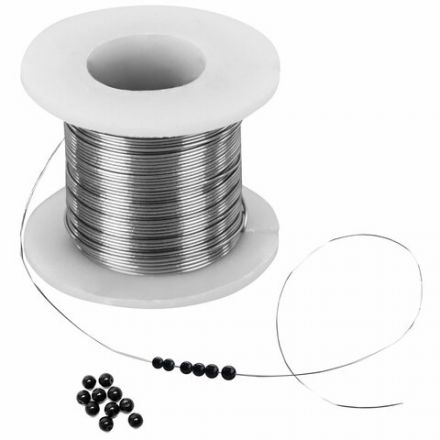 Проволока стальная для рукоделия, диаметр 0,3 мм, 12 цветов по 10 м, ОСТРОВ СОКРОВИЩ, 665206