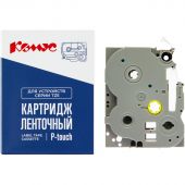 Картридж Комус TZE-541(Brother TZE-541 черный на синем,18мм/8м)