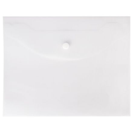 Папка-конверт с кнопкой МАЛОГО ФОРМАТА, А5, BRAUBERG "UNIVERSAL", прозрачная, 0,15 мм, 273065 Папка-конверт с кнопкой МАЛОГО ФОРМАТА, А5, BRAUBERG "UNIVERSAL", прозрачная, 0,15 мм, 273065