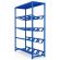 Стеллаж для воды Бомис-16П на 16 тар синий 1160x450x1590 мм