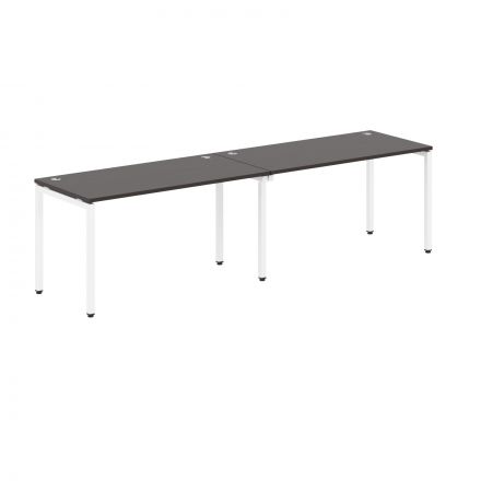 Стол 2-х местный XWST 2870 Легно темный/Белый 2806х700х750 XTEN-S