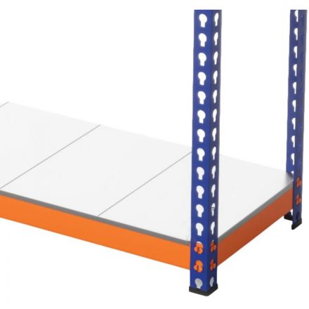 Стеллаж металлический ГТС_Профи-Т 2000x1240x455, Ярусы: 4 шт. оцинк. метал