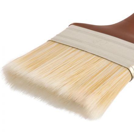 Кисть плоская по дереву TOPFORT Delicate 80х15