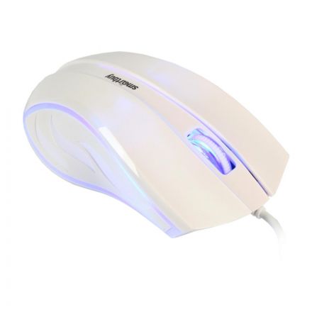 Мышь компьютерная Smartbuy ONE 338 проводная RGB белая (SBM-338-W)/40