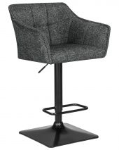 Стул барный DOBRIN RALF, серый твид (LEO11)