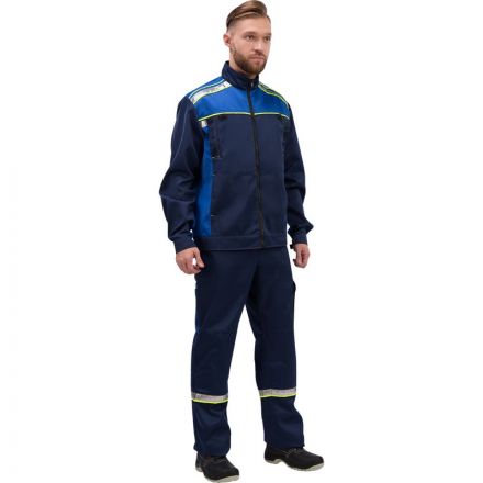 Костюм рабочий летний муж. л26-КПК син/вас (р.48-50) 182-188