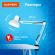 Настольная лампа / светильник на струбцине, Е27, 40 Вт, белый, высота 75 см, DASWERK (ДАСВЕРК), 238323