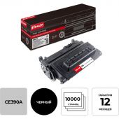 Картридж лазерный Комус CE390A чер. для HP Enterprise 600/M601/M602