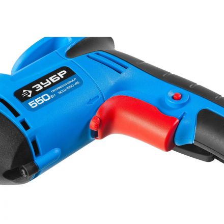 Шуруповерт сетевой ЗУБР 550Вт по гипсокартону 1/4HEX (ЗСШ-550-45)