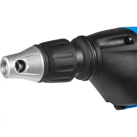 Шуруповерт сетевой ЗУБР 550Вт по гипсокартону 1/4HEX (ЗСШ-550-45)