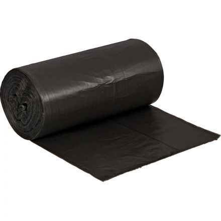 Мешки для мусора на 30 л Концепция быта черные (ПНД, 7 мкм, в рулоне 50 шт, 48х57 см)