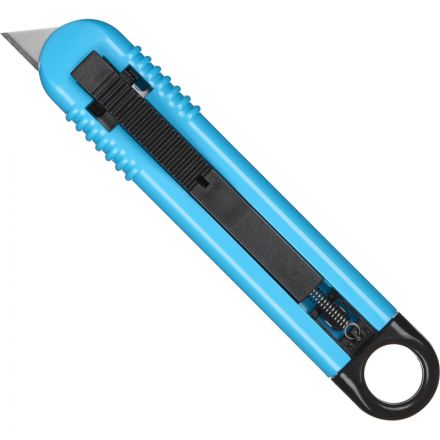 Нож безопасный TOPFORT для вскрытия упак.матер.,19мм трапец.,пластик ABS Нож безопасный TOPFORT для вскрытия упак.матер.,19мм трапец.,пластик ABS