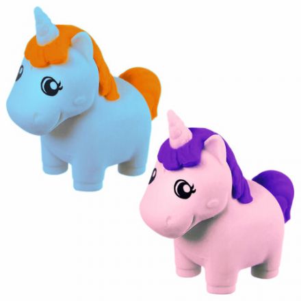 Ластики фигурные BRAUBERG KIDS "Единороги", НАБОР 2 штуки, блистер, 271990