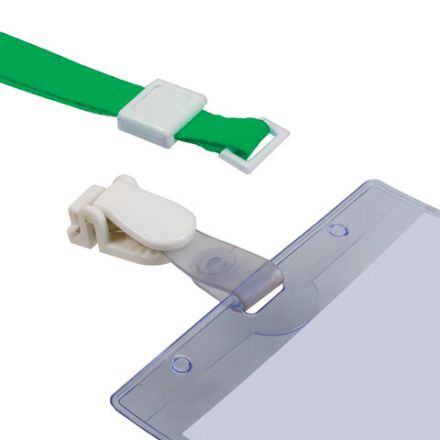 Лента для бейджей, 45 см, съемный пластиковый клип-замок с петелькой, ЗЕЛЕНАЯ, BRAUBERG, 235731 Лента для бейджей, 45 см, съемный пластиковый клип-замок с петелькой, ЗЕЛЕНАЯ, BRAUBERG, 235731