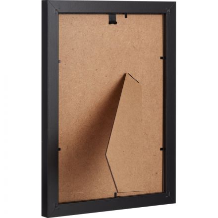 Рамка с паспарту МДФ, 21х30, черная