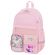 Рюкзак BRAUBERG PASTEL с термонашивками в комплекте, "Anime kitten", персиковый, 40х29х14 см, 272065 Рюкзак BRAUBERG PASTEL с термонашивками в комплекте, "Anime kitten", персиковый, 40х29х14 см, 272065