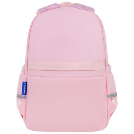 Рюкзак BRAUBERG PASTEL с термонашивками в комплекте, "Anime kitten", персиковый, 40х29х14 см, 272065 Рюкзак BRAUBERG PASTEL с термонашивками в комплекте, "Anime kitten", персиковый, 40х29х14 см, 272065