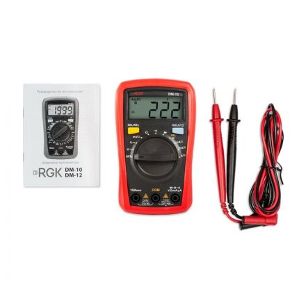 Мультиметр цифровойRGK DM-12 (776561)