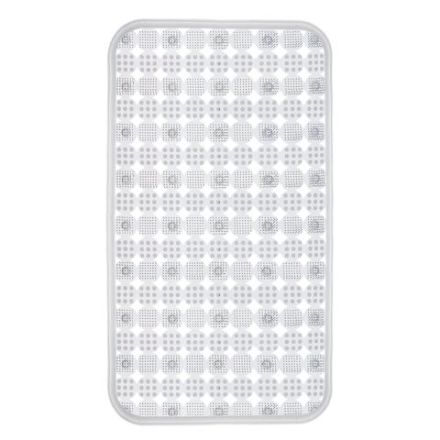 Коврик для ванны противоскользящий 70х36см, "Бусины", прозрачный, ПВХ, присоски, PRIMILA (ПРИМИЛА), 700366