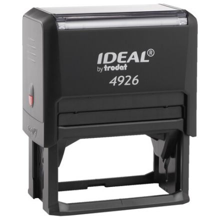 Оснастка для штампа, размер оттиска 75х38 мм, синий, TRODAT IDEAL 4926 P2, подушка в комплекте, 125432 Оснастка для штампа, размер оттиска 75х38 мм, синий, TRODAT IDEAL 4926 P2, подушка в комплекте, 125432