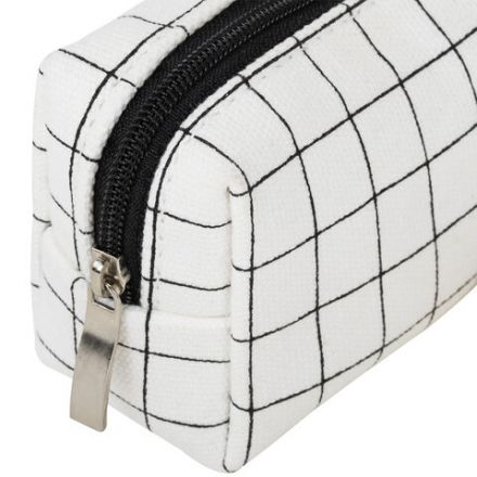 Пенал BRAUBERG, 1 отделение, полиэстер, "Sweet bunny", белый, 19х4х6 см, 272304