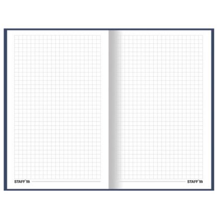 Блокнот А5 (134х206 мм), 80 л., твёрдый, клетка, STAFF, "Office", 114414 Блокнот А5 (134х206 мм), 80 л., твёрдый, клетка, STAFF, "Office", 114414