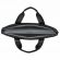 Сумка портфель HEIKKI ULTRA (ХЕЙКИ) с отделением для ноутбука 15,6", Total black, черная, 28х39х3 см, 272609